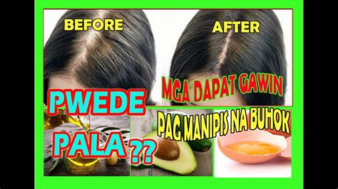 pampakapal ng buhok home remedy|Paano maiiwasan ang paglalagas ng buhok sa .